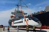 Modulift spreader beams lift new intercity express bullet train in Taiwan