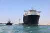 Red Zed 1 grounds in the Suez canal June 2025