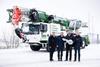 BMS lifts with Liebherr
