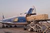 AIRONEtransportedthe12metrefurnacecoilboxesonboarda747400freighteroperatedbyitsaffiliatedairlinepartnerOneAir