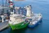 Orion fuelled with LNG