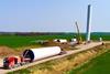 Nooteboom has expanded its wind turbine transporter range with the Mega Windmill Trailer XXL (MWT-XXL)