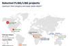 Rystad energy - select FLNG projects worldwide