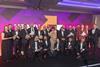 Group picture of winners of the Heavy Lift Awards 2023