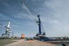 Liebherr LHM 550 strengthens heavy-lift operations of BLG LOGISTICS in Bremerhaven