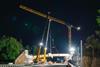 Affolter completes wildlife bridge construction on night shift 1