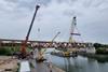 Mammoet constructs temporary bridge in Germany
