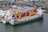 SAL's MV Calypso and MV Hanna in the Port of Onne, Nigeria (1)