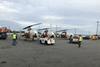 Serra handles chopper transport