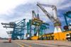 BigLift port of Virginia crane shipments, may 2020