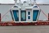 Upcargo transports tugboat bridge cabin in Panama