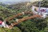 Mammoet working on the installation of twin viaducts across the Bolintxu valley in Spain