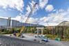 Liebherr duo close gap on Alaskan bridge replacement 1