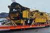 ICustom-built rolltrailers are equipped with integrated rails for smooth transportation of heavy cargo, Hoegh sept 2020