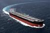 Frontier Jacaranda, a bulk carrier that conducted a short trial of biofuels in 2021