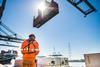 antwerp port stock image hlpfi heavy lift