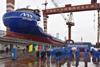 UWL deck carrier launched in Zhenjiang