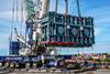 Port of Ipswich handles transformer, june 2020 (2)