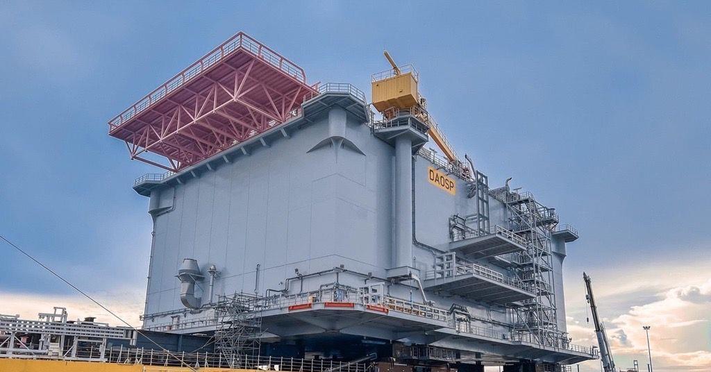 Dogger Bank topside loaded in Thailand | News | Heavy Lift & Project ...