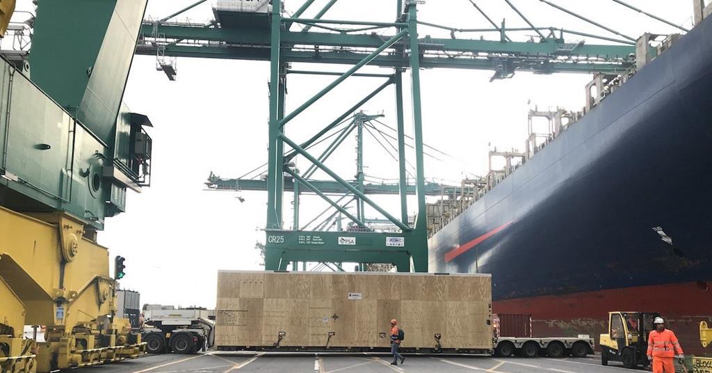 Esprit And Invicta Move Lng Sub Cooler To Busan News Heavy Lift Project Forwarding International