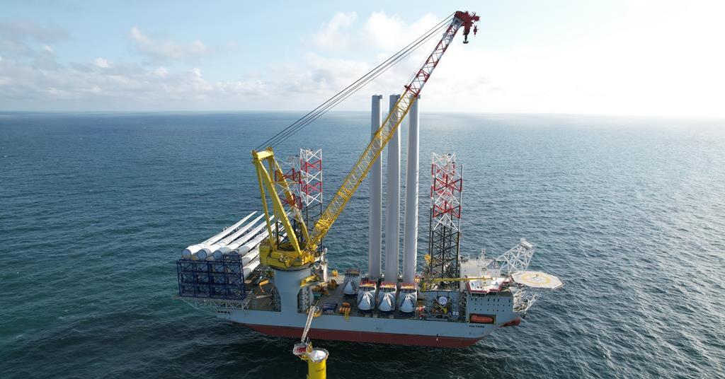 Voltaire installs first Dogger Bank turbine | Heavy Lift & Project ...