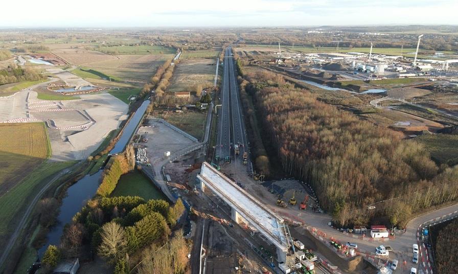 Balfour Beatty Vinci Slides HS2 Bridge | News | Heavy Lift & Project ...