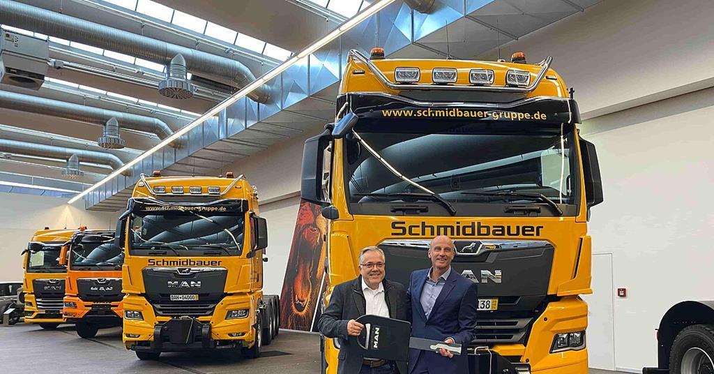 Schmidbauer adds two MAN heavyduty tractor units to fleet Heavy Lift