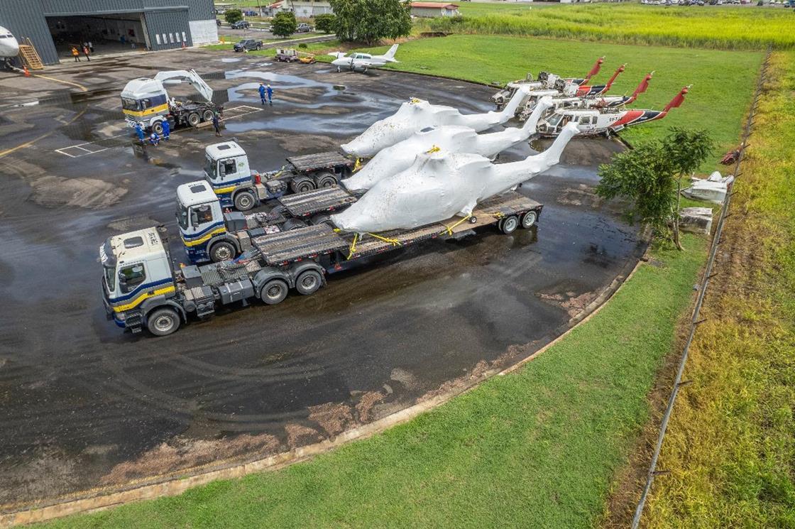 Cargo Consolidators Agency organises helicopter deliveries Heavy Lift