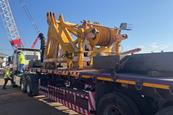 InterMax ships crawler cranes from Taiwan to UAE