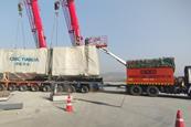 EXG transports key airport infrastructure components