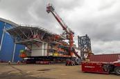 Mammoet supports load-out of equipment for N05-A platform in North Sea 1