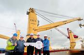 Briese Schiffahrts takes delivery of 50th LS 250 ship crane