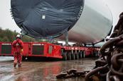 Mammoet-SPMT operation