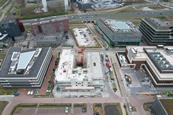 Mammoet deploys modular construction method at Nexus Leiden 1