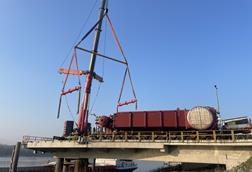 DAKO completes delivery of oversized boiler to Germany