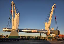 Altius ships deethaniser column from Brazil to Argentina