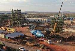 Altius delivered a 176-tonne reactor to the Mutun steel plant project in Bolivia.