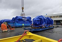 DAKO delivers power plant shipment across Atlantic