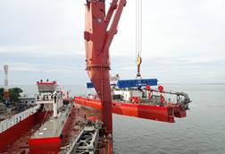 UHL delivers pair of dredgers to Borneo