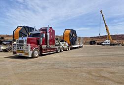 Protranser delivers roll rubber conveyor belts to Australian mine