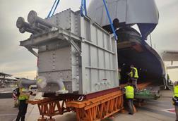 Antonov and Air Partner deliver valve for oil refinery in Middle East 1