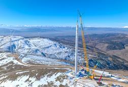 Hareket navigates high altitudes and freezing temperatures to deliver wind farm equipment