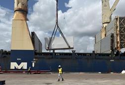 AsstrA ships power generation equipment from Bangladesh to the USA