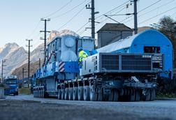Felbermayr deploys Goldhofer trailer for Austrian hydropower plant move 1