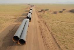 Cheetah transports carbon steel pipes for Saudi gas project