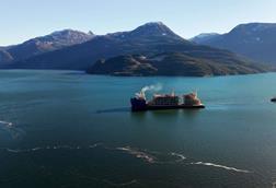 Woodfibre LNG module delivery 14 and 14 Jan 2026