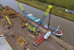 AK912 completes first project since refurbishment