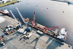 DAKO coordinated a shipment of engines to the USA