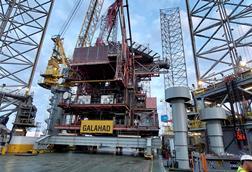 Petrodec deploys Enerpac trolley system for decommissioning work 1