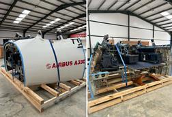 B&H delivers A330 cockpit from UK to New Zealand 1